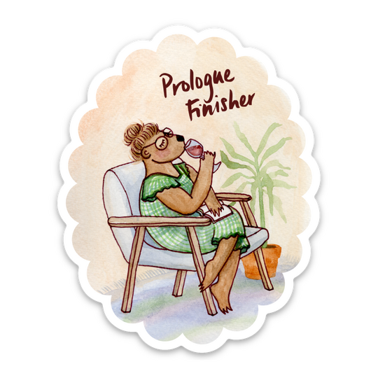 Book Club Mama Bear 3in Sticker (Stickermule)